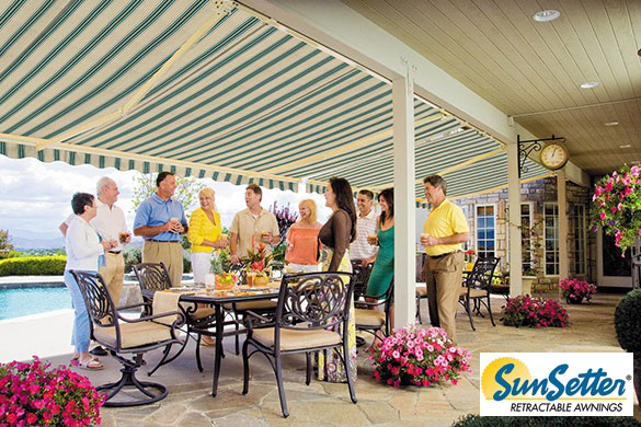 Three Of America S Top Rated Awnings Including Sunsetter For Delaware And Maryland